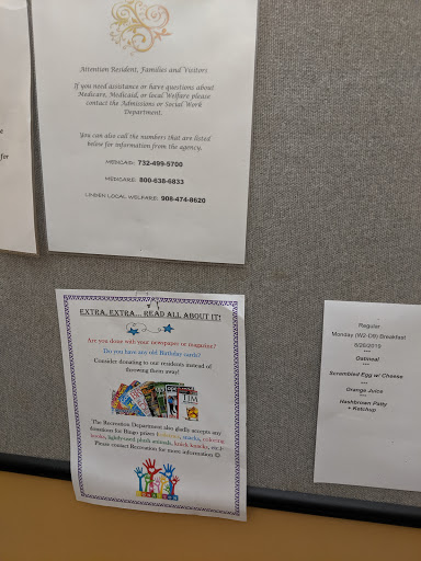 A bulletin board displaying various community announcements and informational posters.