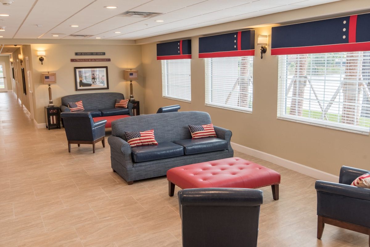 A modern lounge area featuring comfortable seating and stylish decor.