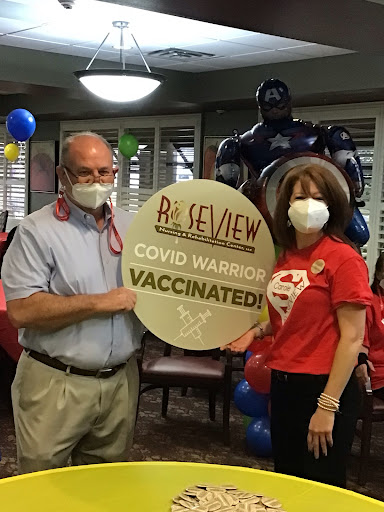 Celebrating COVID Warriors for their vaccination efforts and community support.
