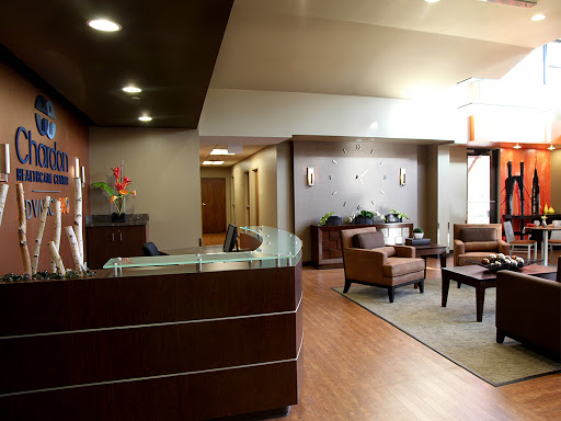 A welcoming lobby featuring modern furniture and a cozy waiting area.