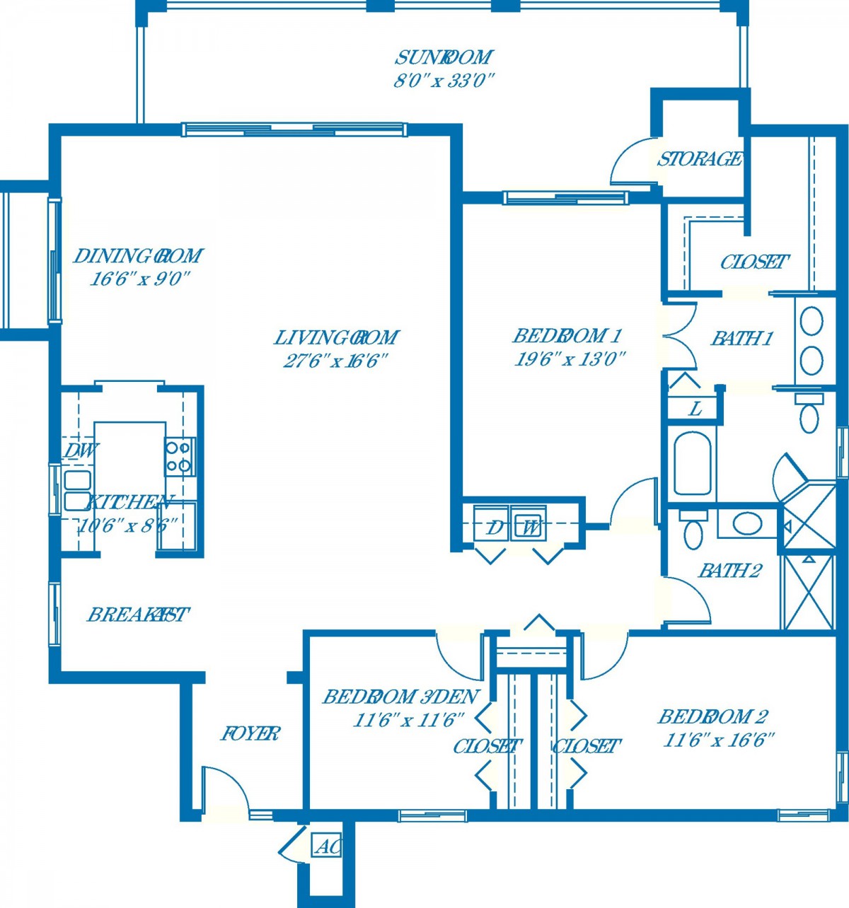 A detailed floor plan showcasing the layout of a residential house.