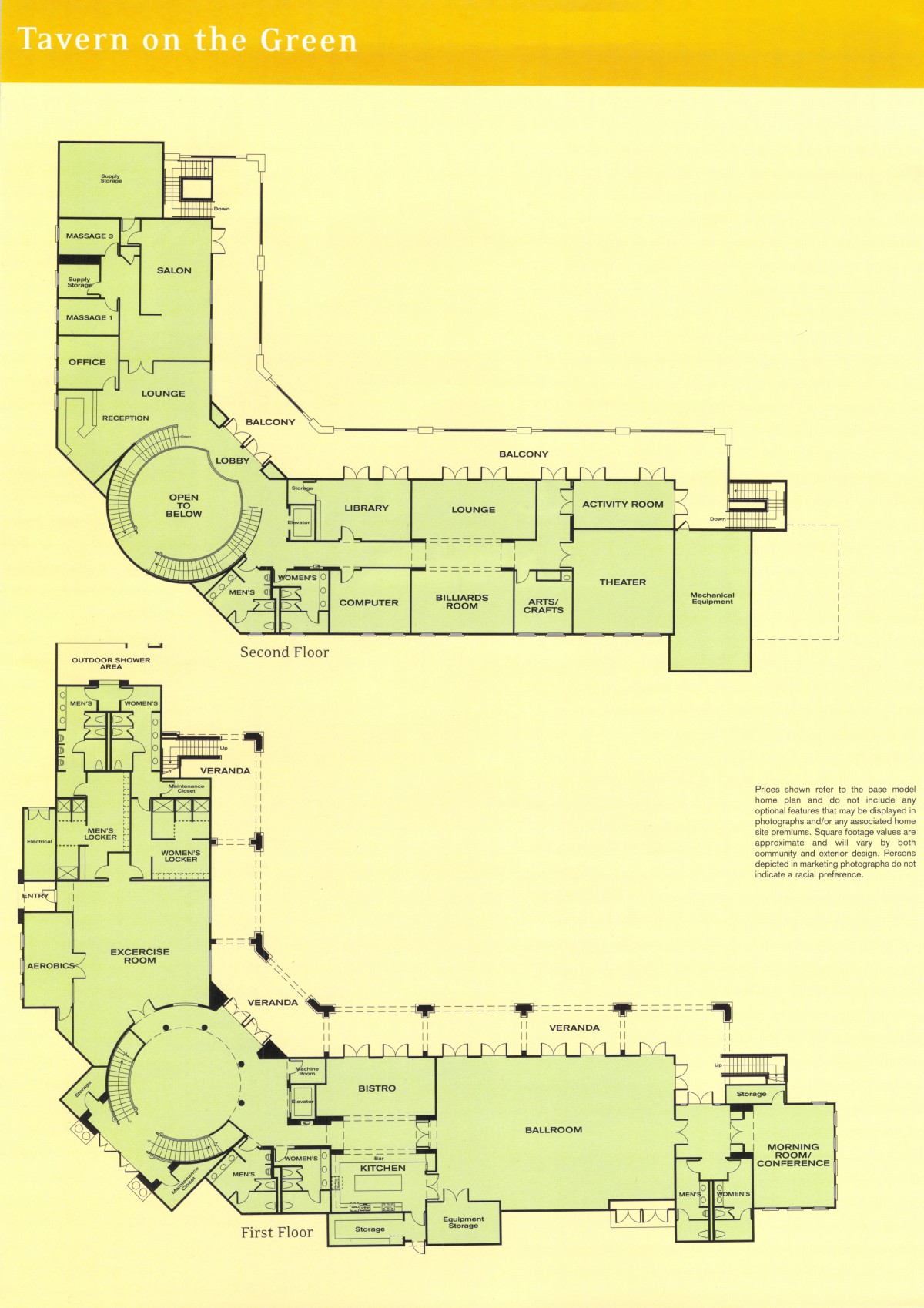 Architectural floor plan showing the layout of rooms in a building.