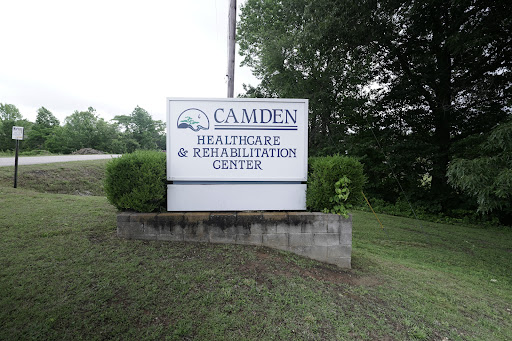 Sign for Camden Healthcare & Rehabilitation Center