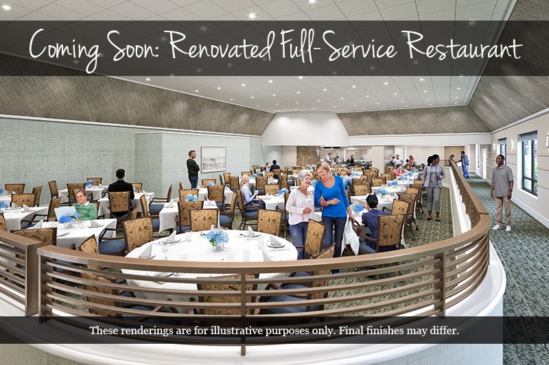 Upcoming Renovated Full Service Restaurant