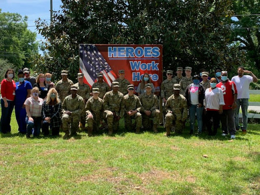 A gathering of heroes and supporters celebrating our military veterans.