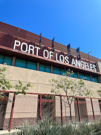 The Port of Los Angeles, a major gateway for international trade.