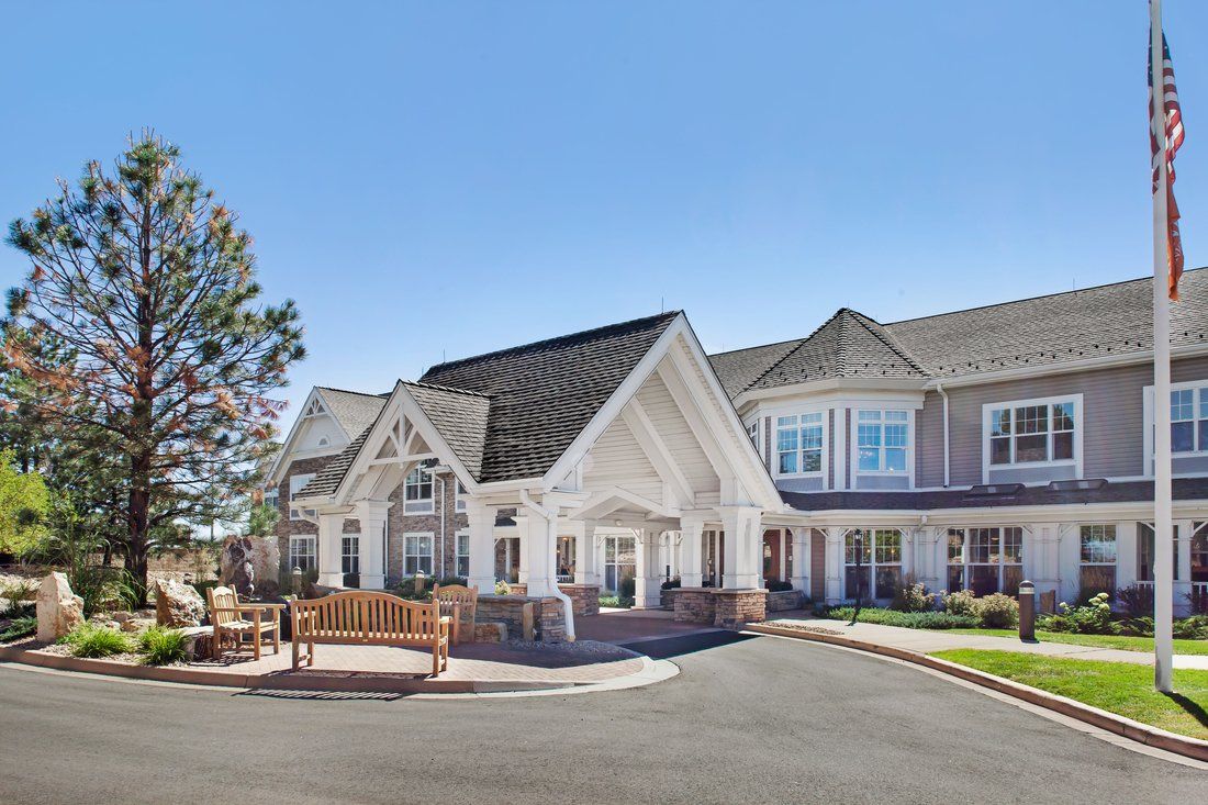An elegant, well-maintained residential building with a welcoming entrance.