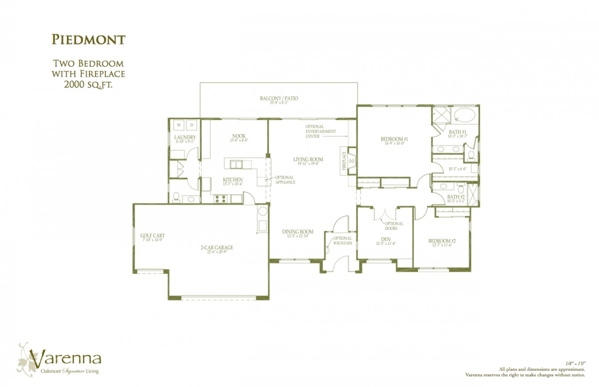 A detailed floor plan of a residential house with labeled rooms and spaces.