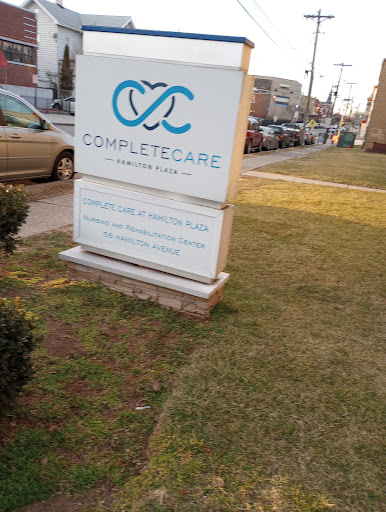 Complete Care sign outside a healthcare facility.