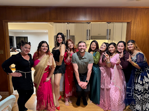 A joyful gathering celebrating friendship and cultural diversity.