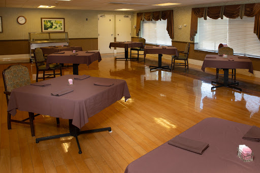 A serene interior space set up with massage tables, ready for relaxation and wellness treatments.
