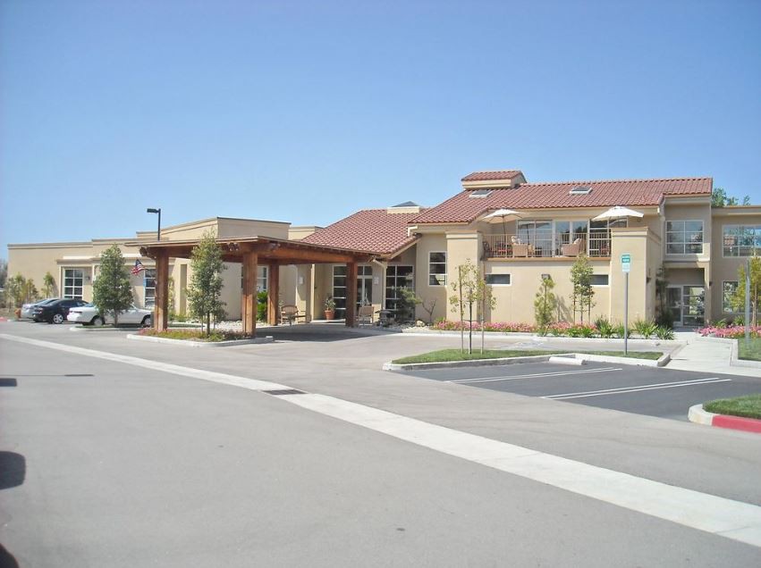 Exterior view of the building