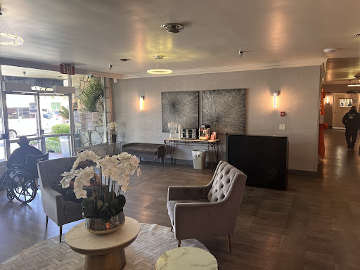 A welcoming lobby area featuring stylish seating and modern decor.