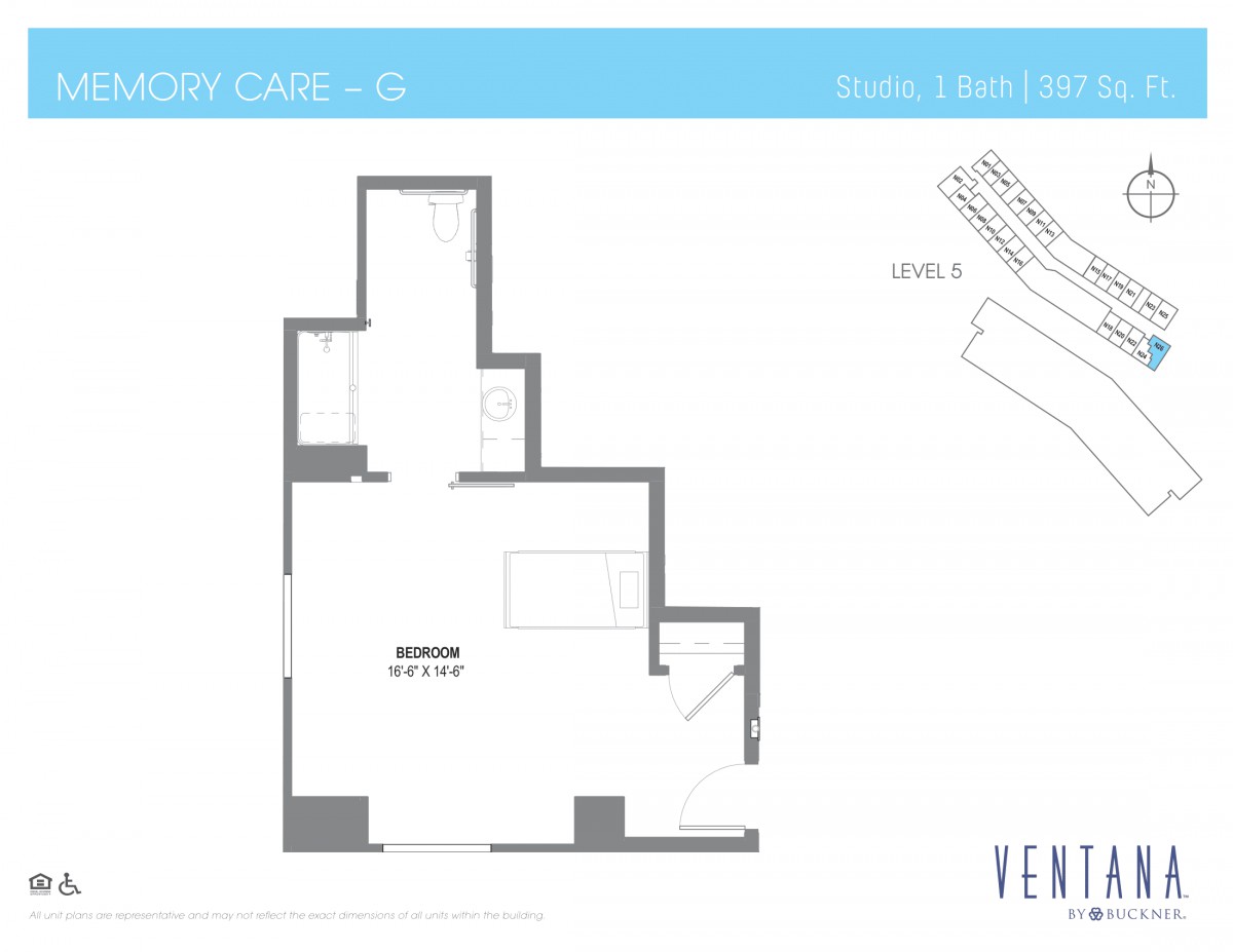 Blueprint of a building unit showing room layout and dimensions.