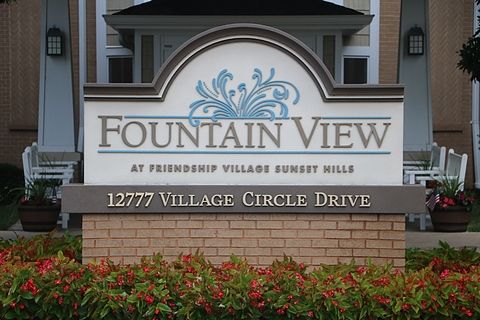 Fountain View at Friendship Village Sunset Hills