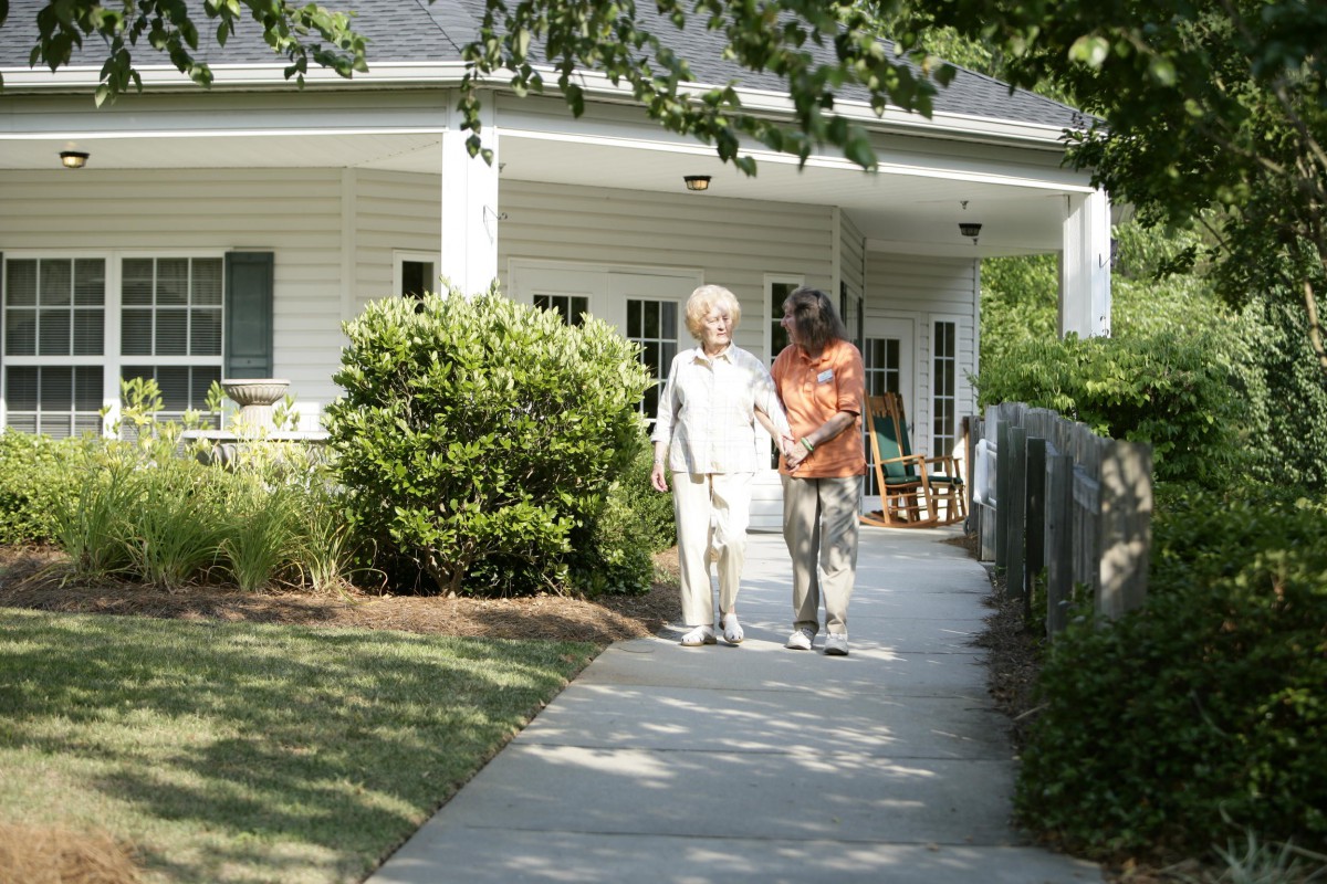 Walkway and Grounds