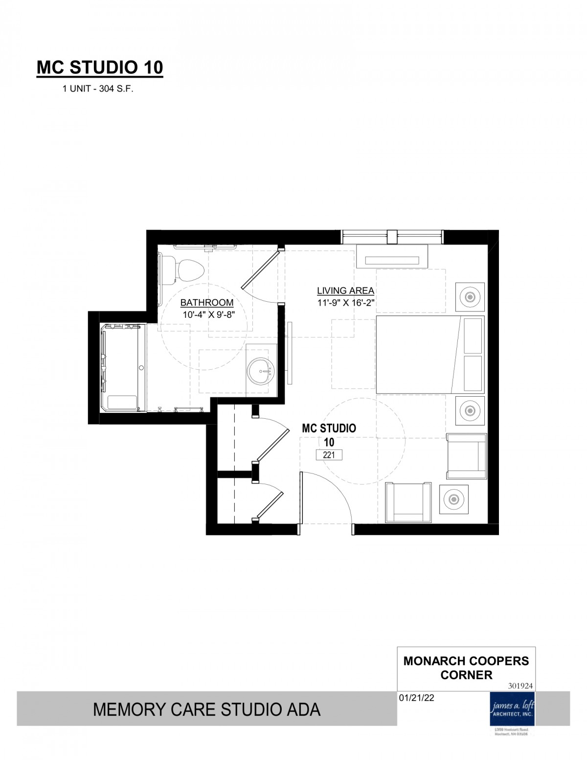 A floor plan illustrating the layout of a residential space.