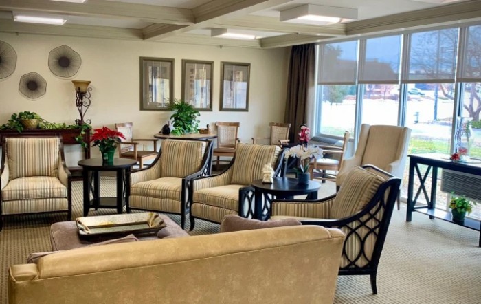 A well-appointed living room featuring elegant furniture and tasteful decor.