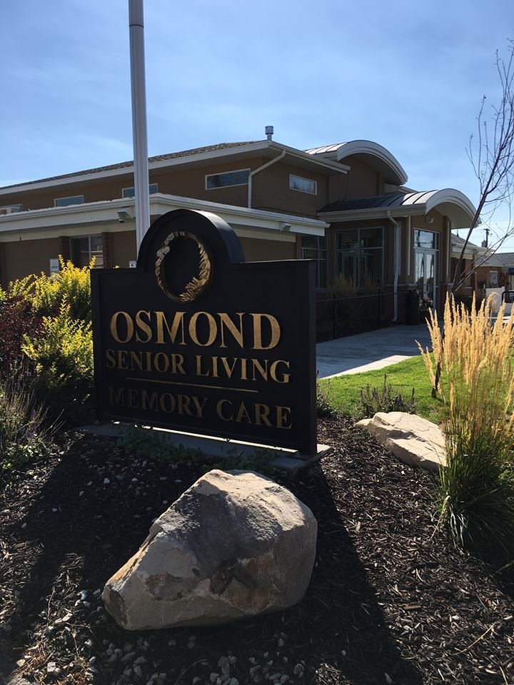 Osmond Senior Living facility with landscaping and signage.