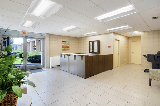 A modern reception area with a welcoming atmosphere.