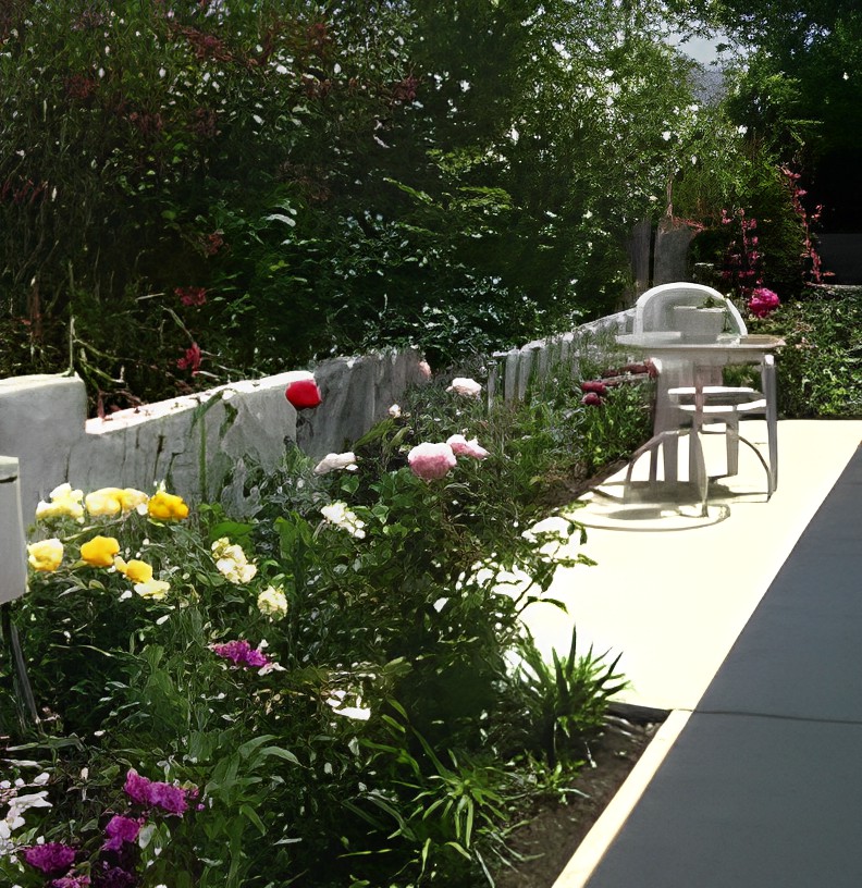Twin Oaks Garden