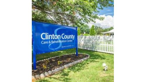 Welcome to Clinton County Care & Rehabilitation Center, set in a serene outdoor environment.