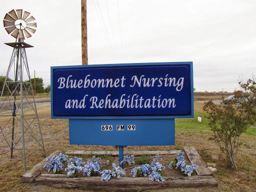 Sign for Bluebonnet Nursing and Rehabilitation