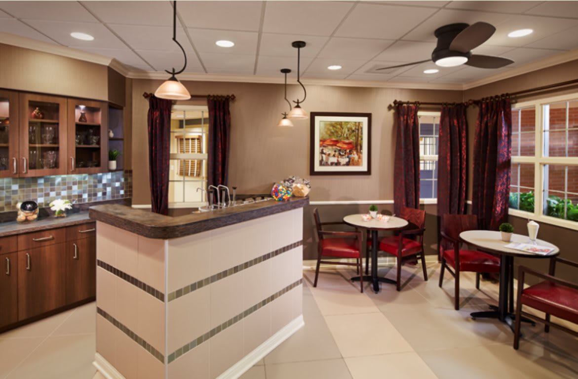 A modern and welcoming reception area with stylish seating and decor.