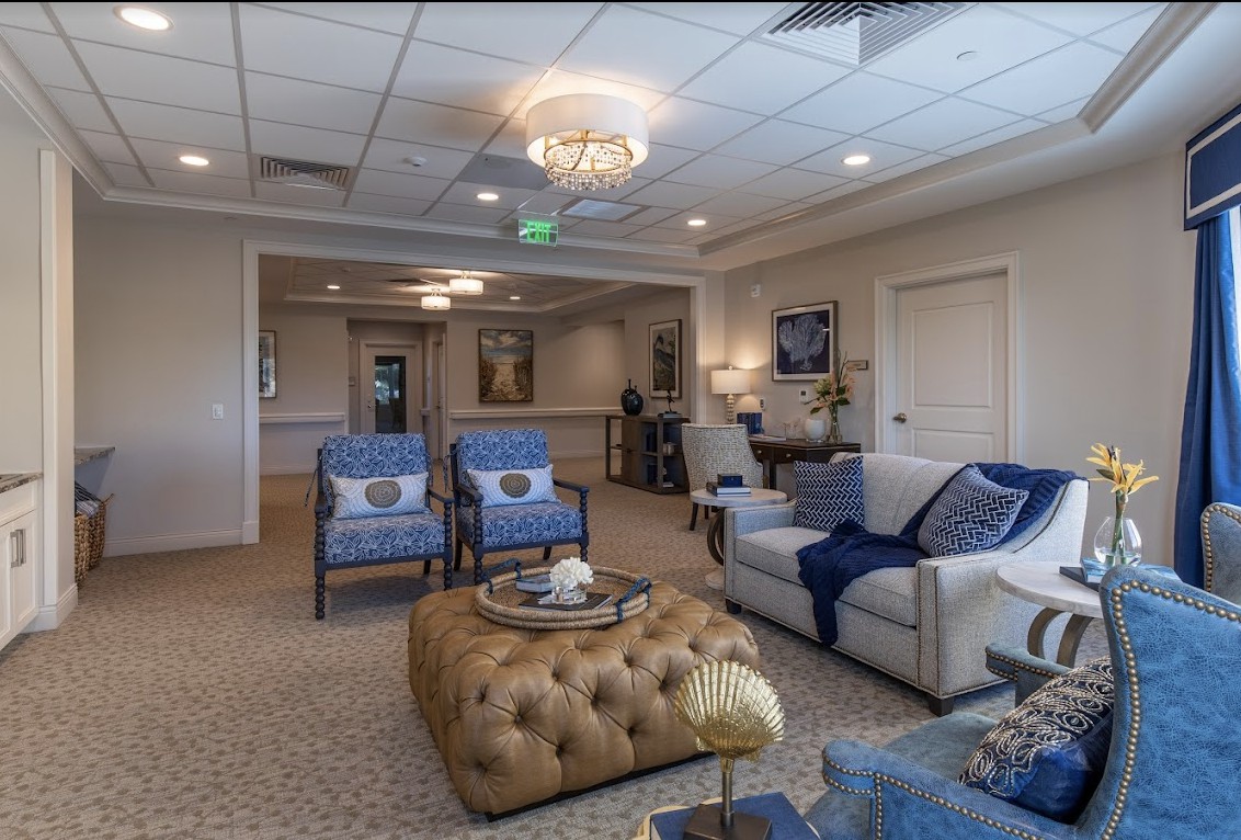 A stylish and well-furnished living room with elegant decor and comfortable seating.