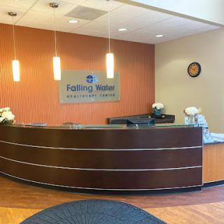 A welcoming reception area with a contemporary design.