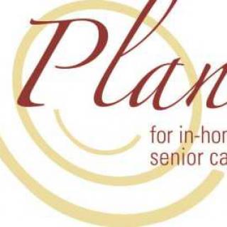 Logo for an in-home senior care service.
