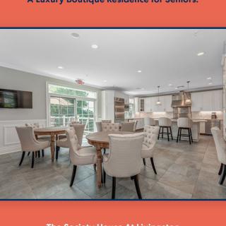 A luxury boutique restaurant interior featuring elegant seating and modern design.