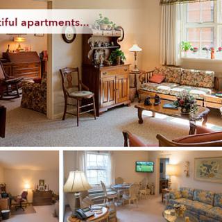 A cozy living room interior showcasing beautiful apartment design with inviting furniture and warm lighting.