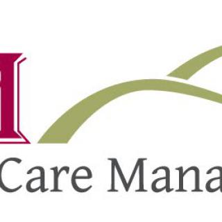 A logo representing a healthcare management company.