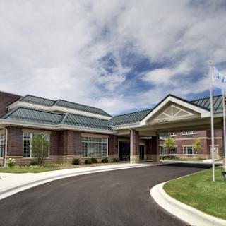 A modern healthcare facility showcasing a welcoming entrance.