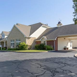 A suburban residential building with a well-maintained exterior.