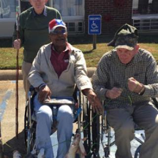 A sunny day spent outdoors with friends, showcasing support and camaraderie.