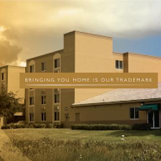 A modern residential building with an inviting atmosphere.