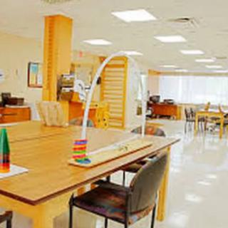 A physical therapy and rehabilitation center with specialized equipment.