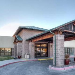 The exterior of a commercial building with a welcoming entrance.