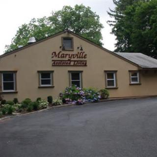 The exterior of Marysville's restaurant with a welcoming facade and surrounding greenery.