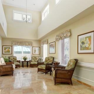 A bright and airy living room with comfortable seating and elegant dcor.