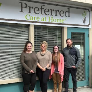 The dedicated team of Preferred Care at Home, committed to providing quality care.