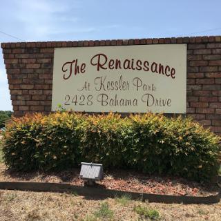 Entrance sign for The Renaissance located at 2423 Bafana Drive.