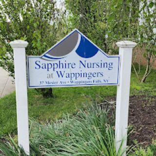 Sign for Sapphire Nursing at Wappingers