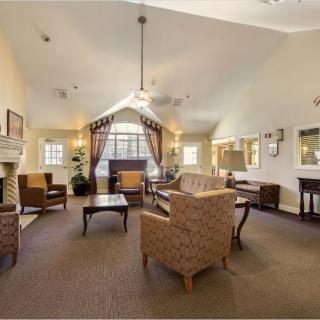 A cozy living room with comfortable seating, natural light, and elegant decor.