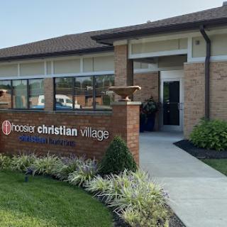 Entrance of the Boston Christian Village showcasing its welcoming environment.