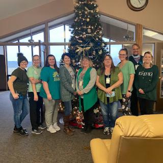 Celebrating the holiday season with our wonderful team!