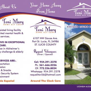 Toni Mary Home ALF Corp