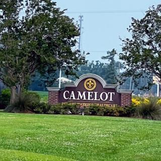 Welcome to Camelot: A serene spot surrounded by nature.